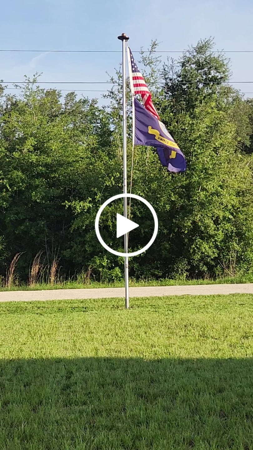Customer video review of United States Navy Flag - Premium Quality Outdoor Nylon