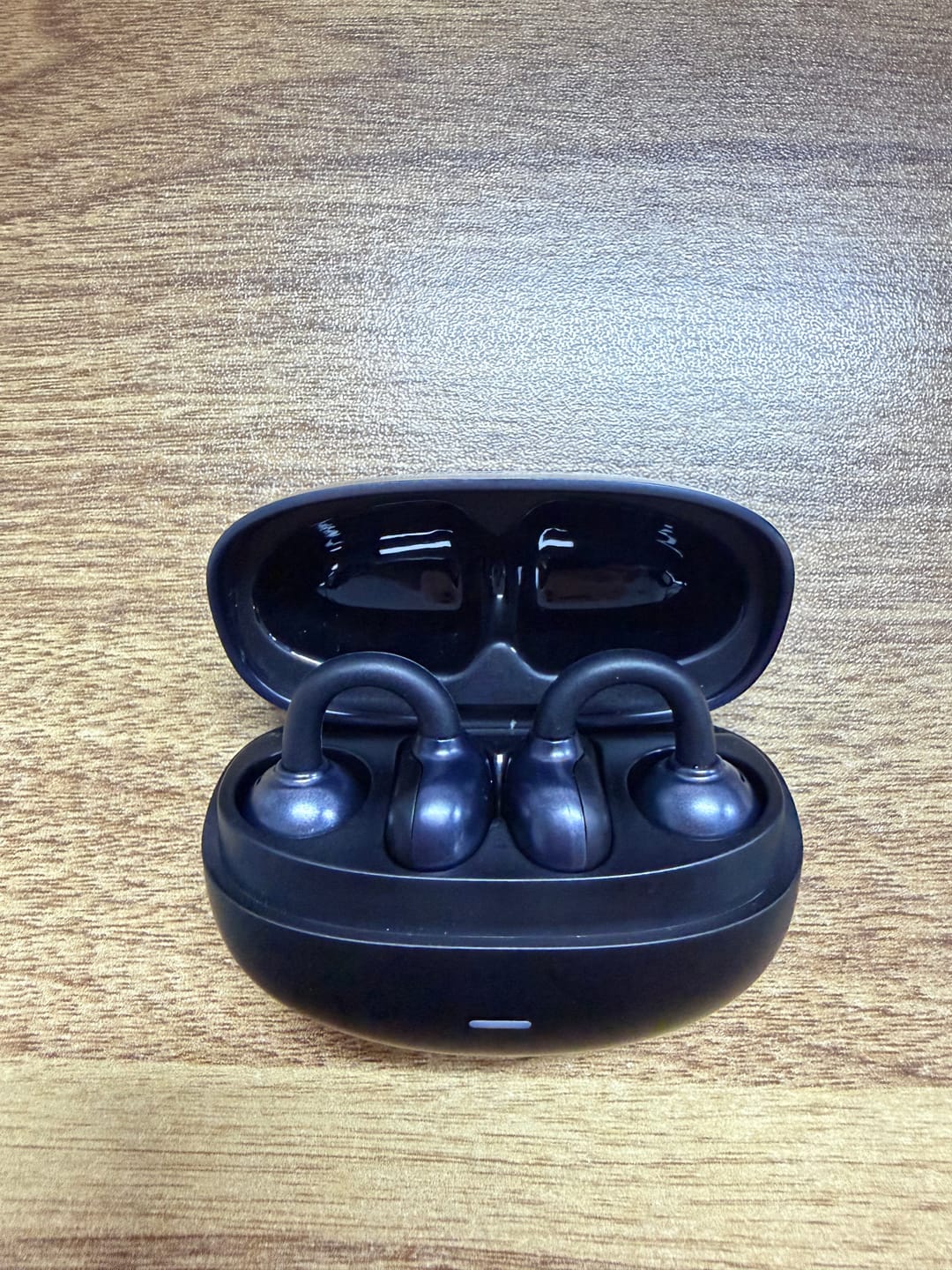 Customer photo review of OpenClip | Open-Ear Clip-On Earbuds