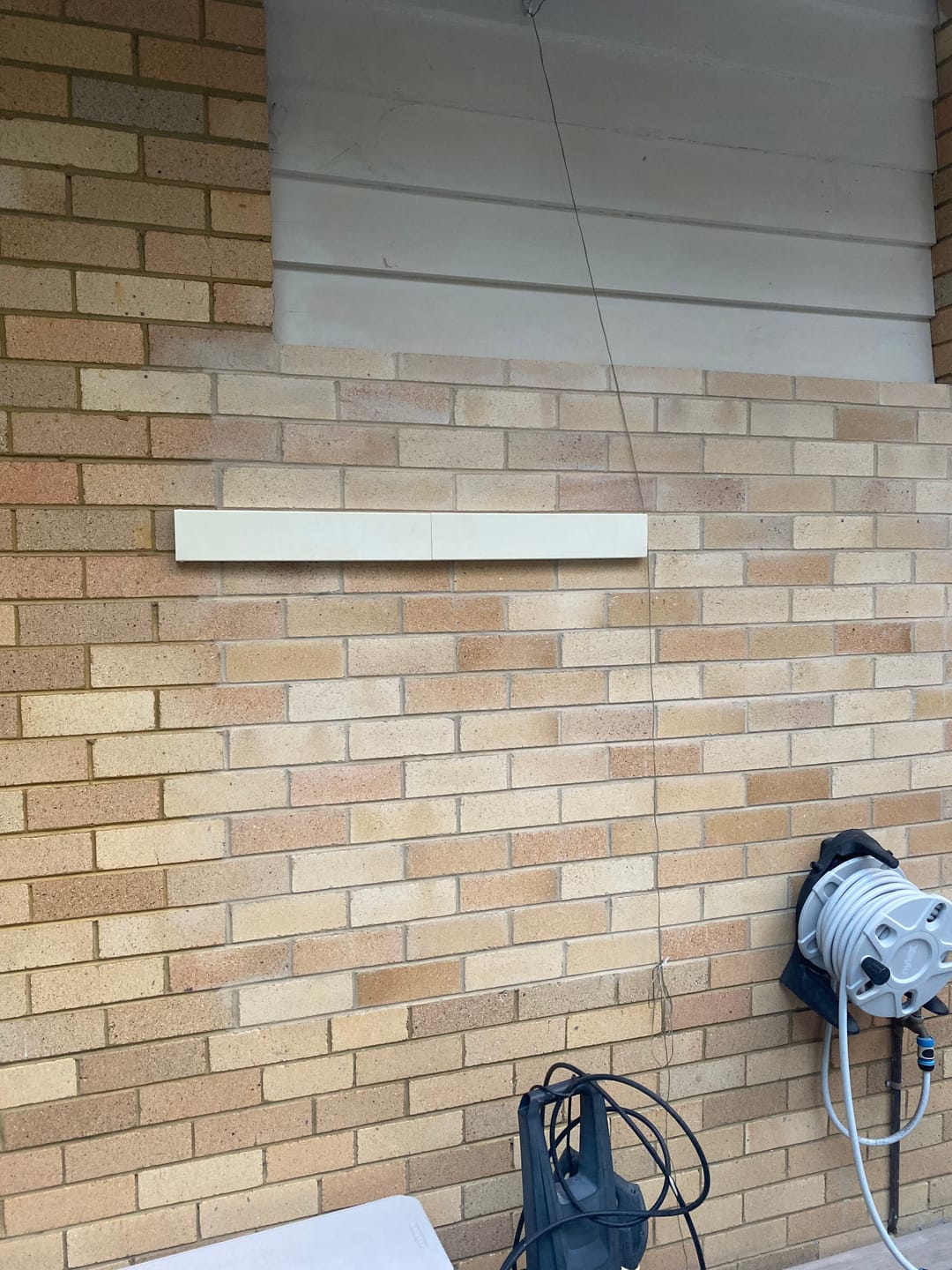Customer photo review of Wall Mounted Drying Rack - Foldable Indoor and Outdoor Drying Rack