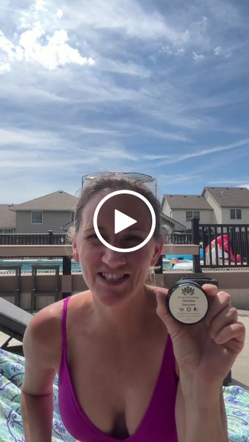 Customer video review of TanTallow Mineral Sunscreen