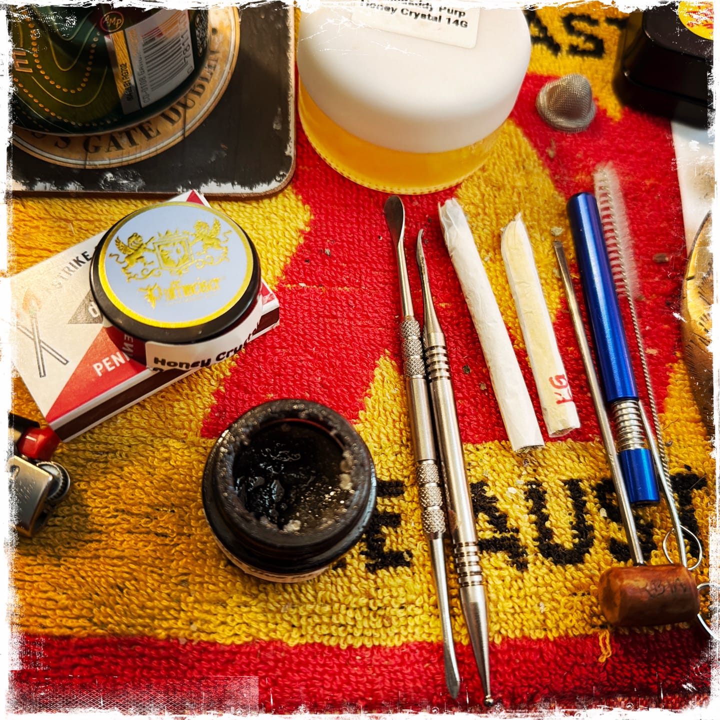 Customer photo review of Legendary Honey Crystal Gorilla Glue 3.5G (BOGO)