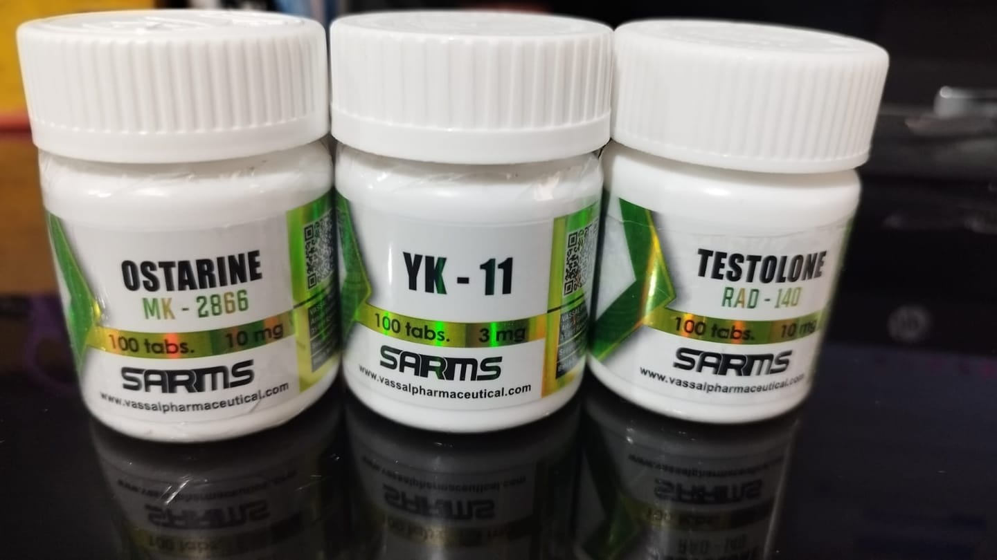 Customer photo review of Combo Volumen: Ostarine, Testolone, y YK-11