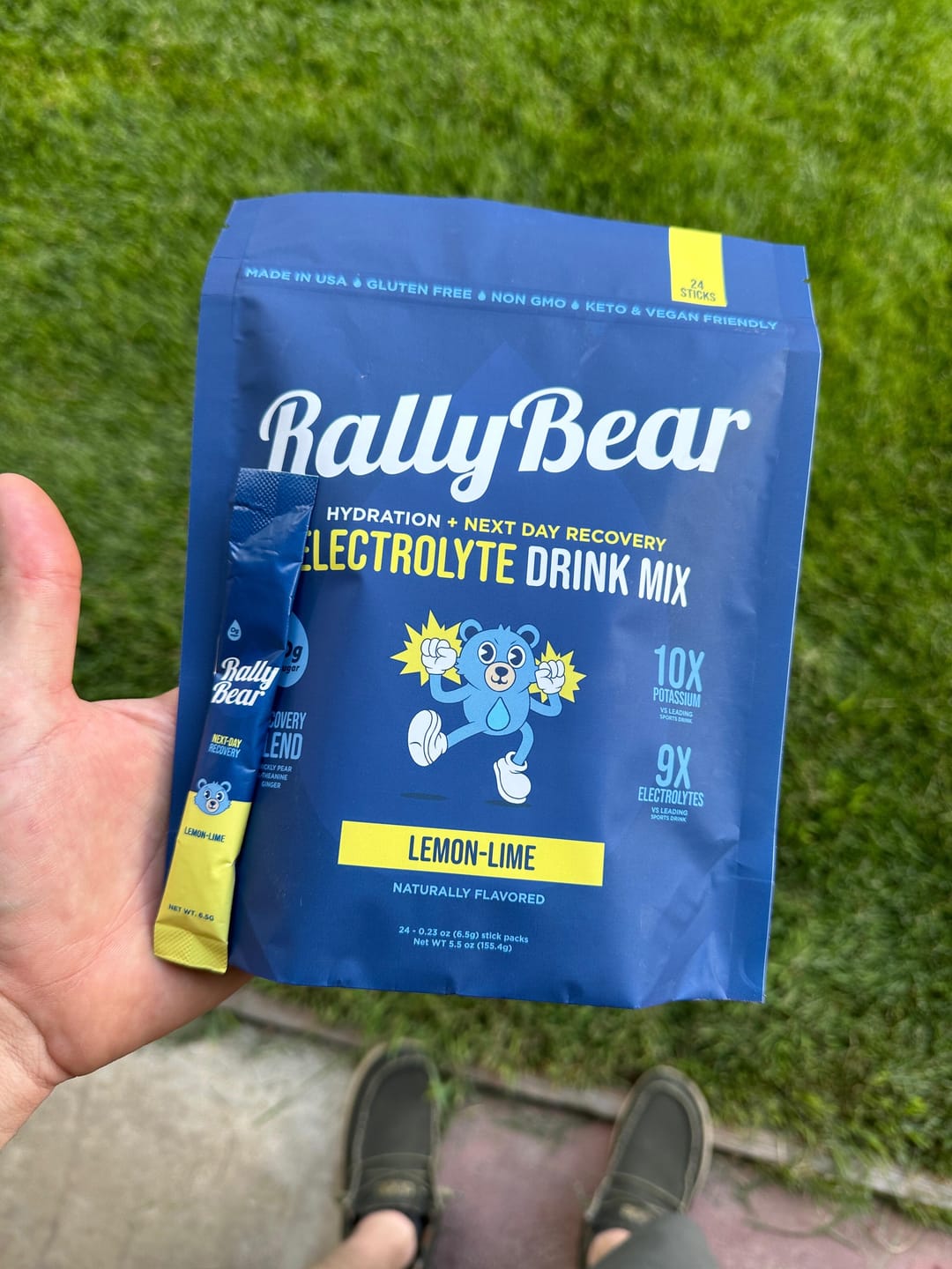Customer photo review of Rapid Hydration