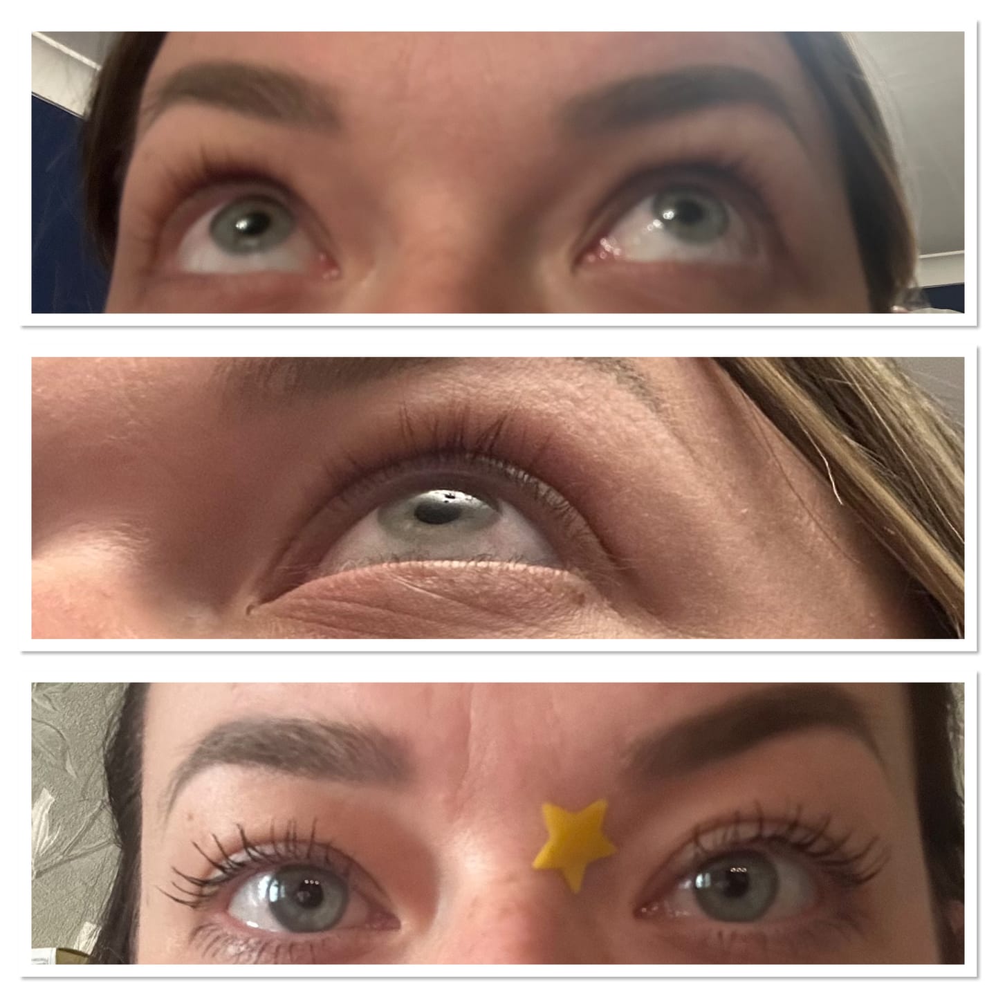 Customer photo review of Eyelash Serum