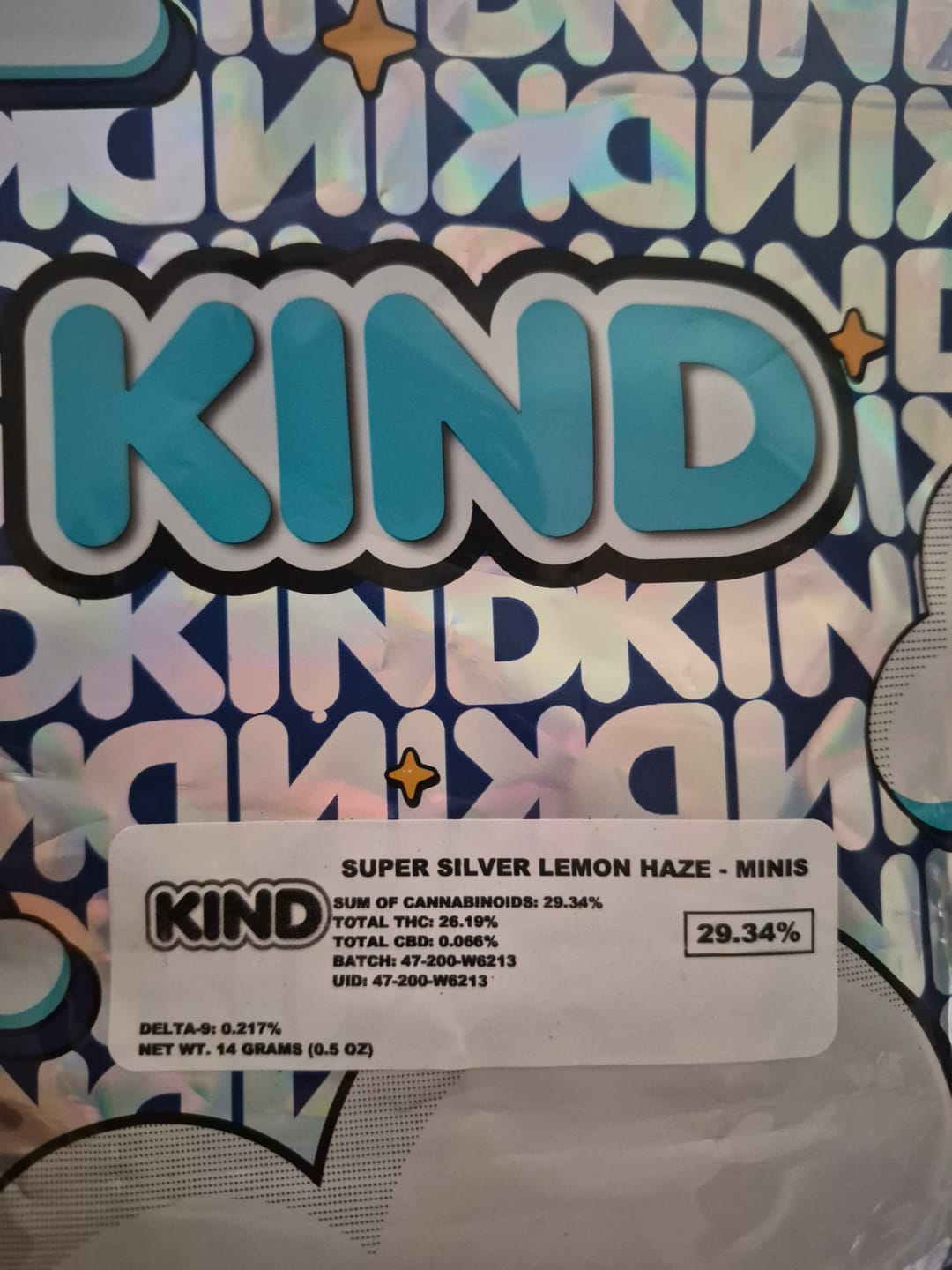 Customer photo review of Super Silver Lemon Haze - Minis - 14 Grams - Sativa