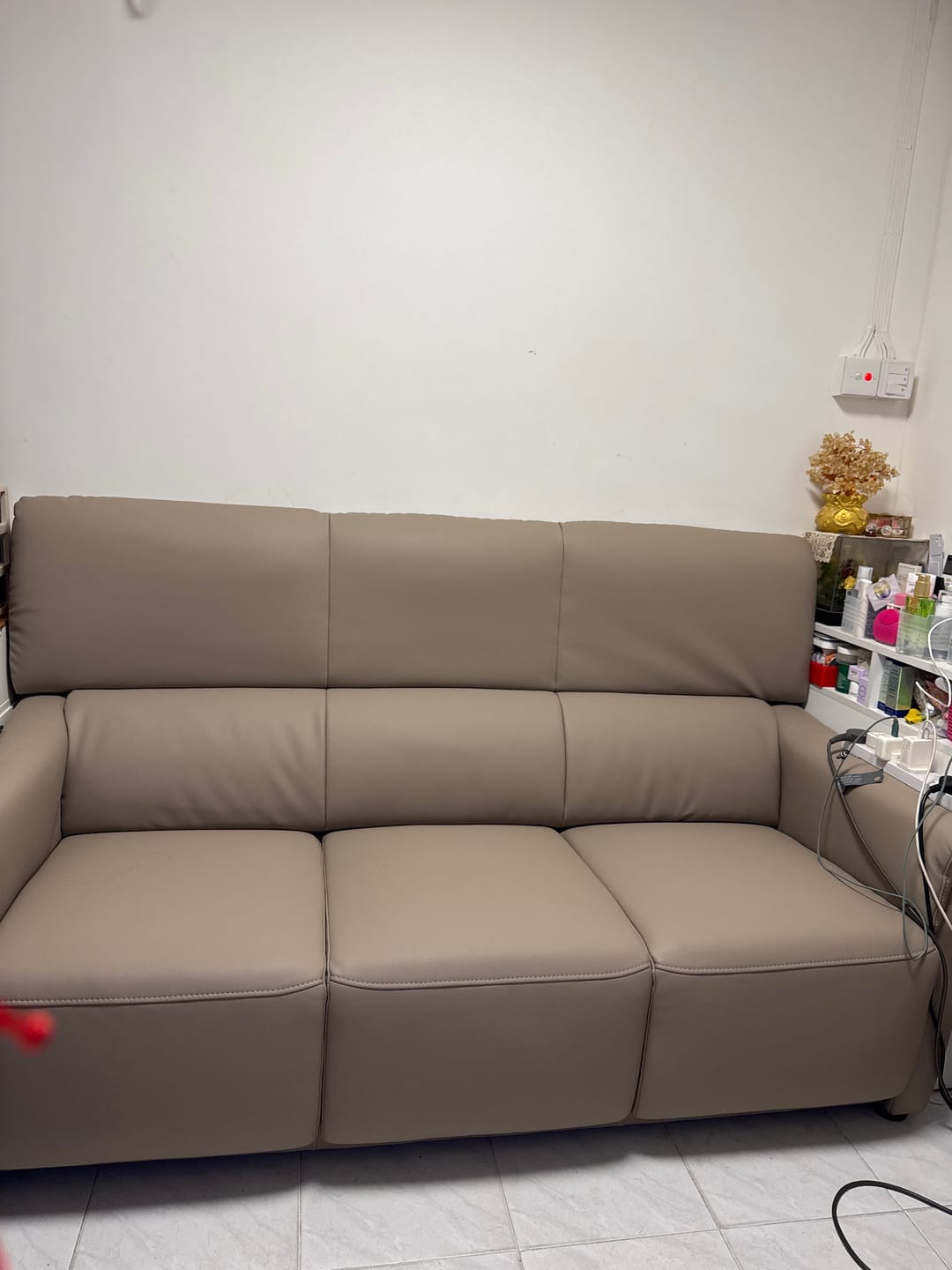 Customer photo review of I305 零牆距收納梳化 | 細位都坐得爽，收納力爆燈！