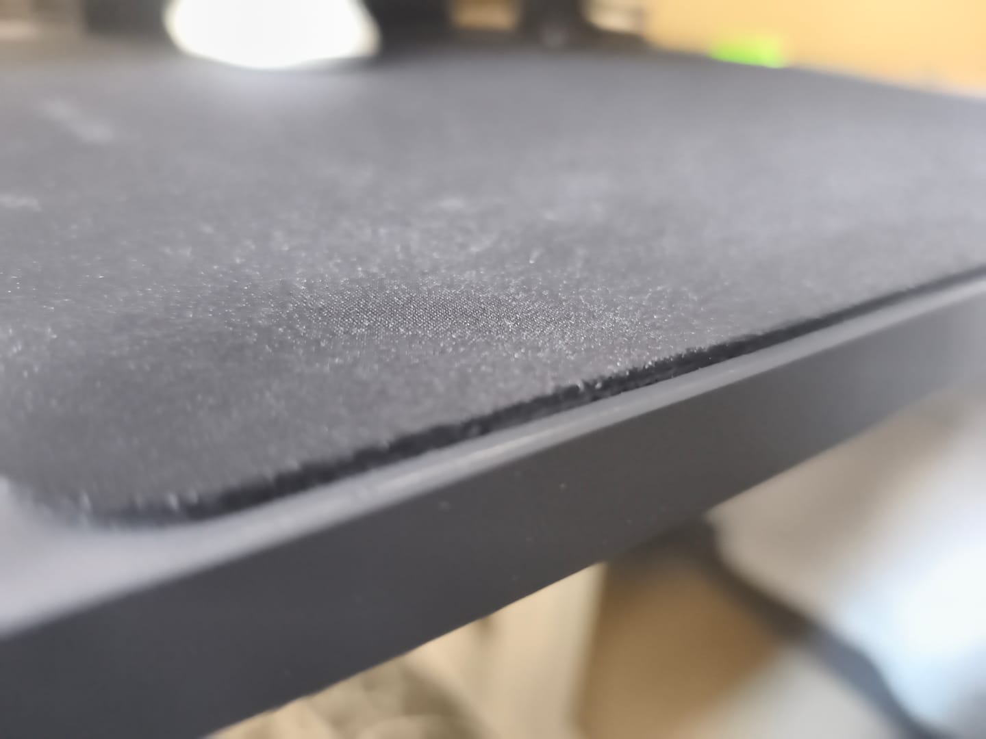 Customer photo review of Wraith Blade X Semi-Hard Mousepad