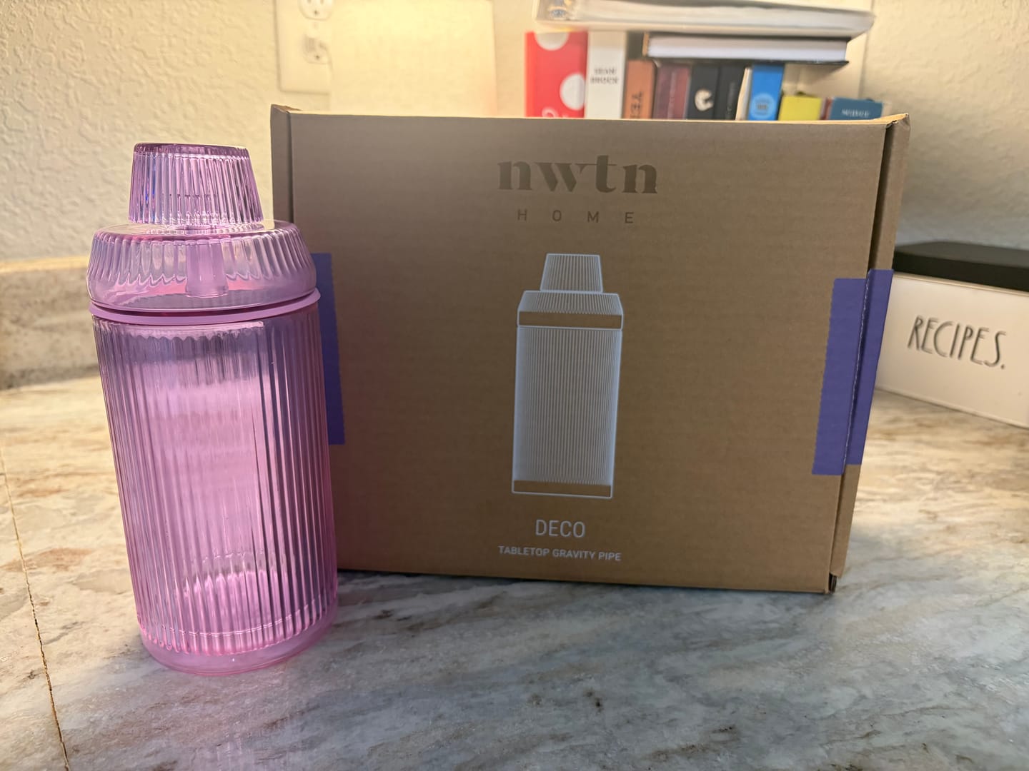Customer photo review of Deco Gravity Bong
