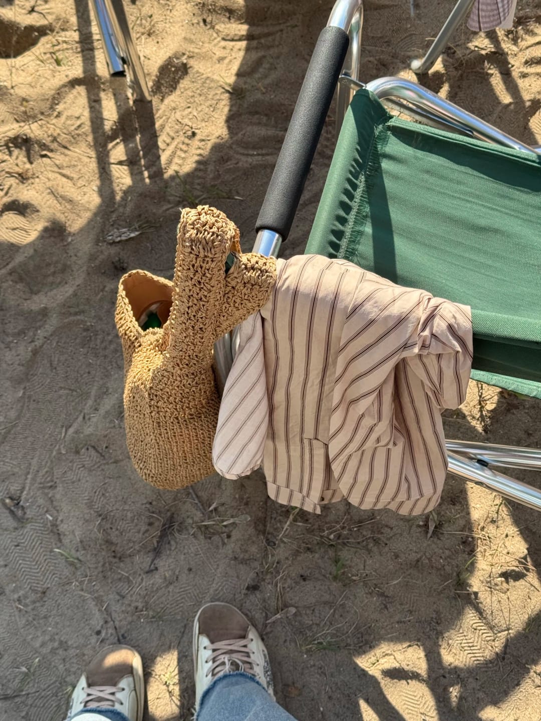 Customer photo review of Beatrice Woven Rattan Tote Bag