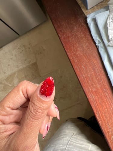 Customer photo review of Glitter Gel Polish - Global