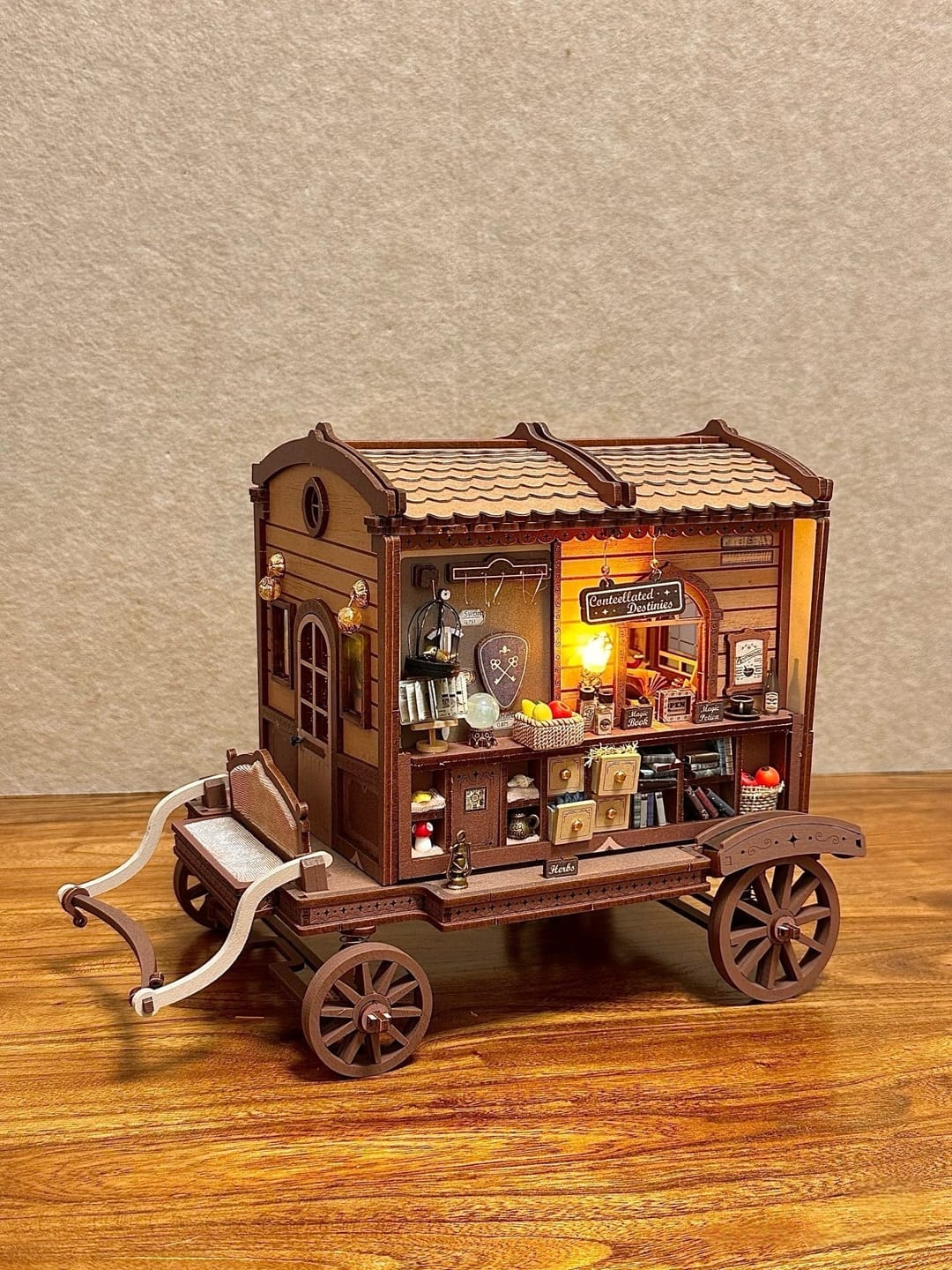Customer photo review of Entropy's Flow DIY Miniature House Kit