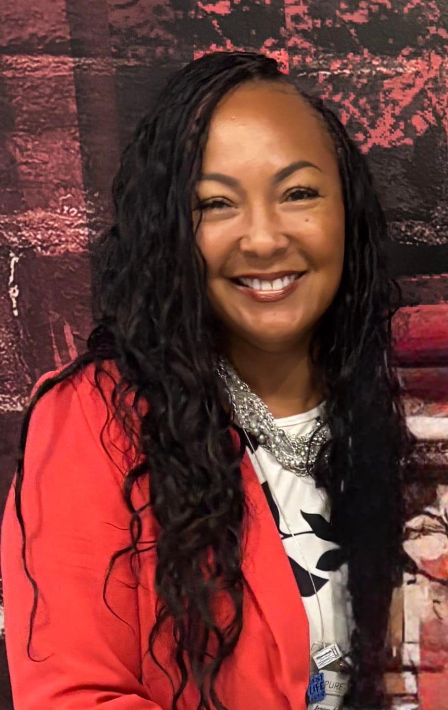 Customer photo review of Pre-looped Crochet Boho Locs with Body Wave Virgin Human Hair Curls