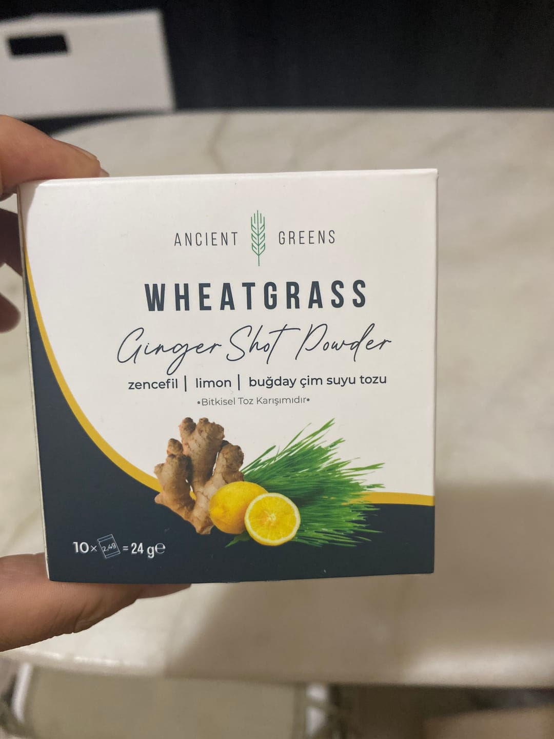 Customer photo review of Ginger Shot