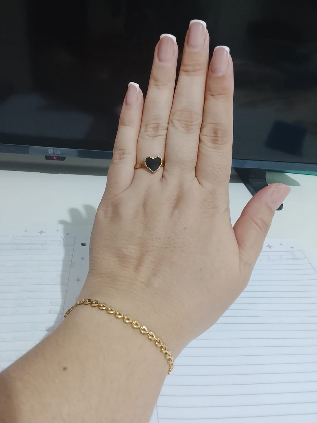 Customer photo review of Pulsera Columba