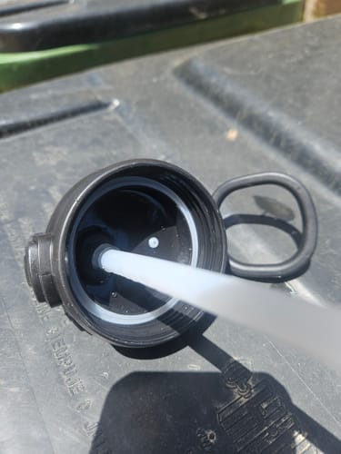 Customer photo review of Replacement Lid for Push Bottle