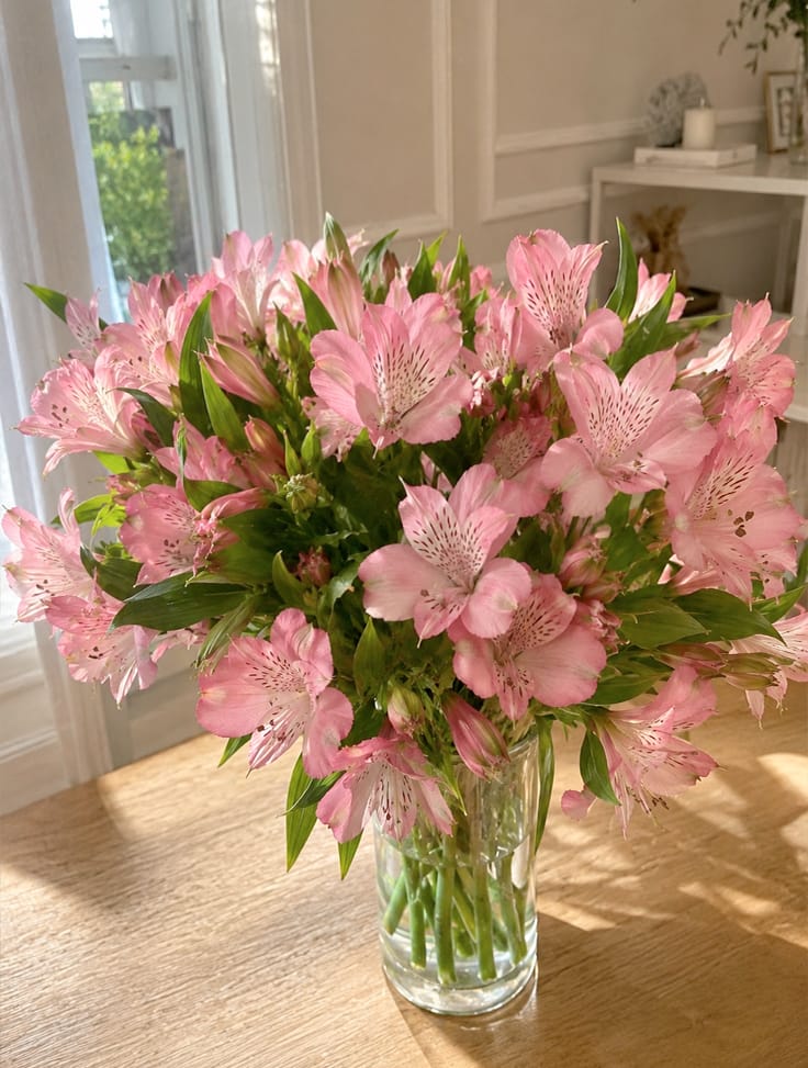 Customer photo review of Alstromeria Antique Pink