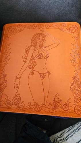 Customer photo review of Nami Summer Trading Card Binder