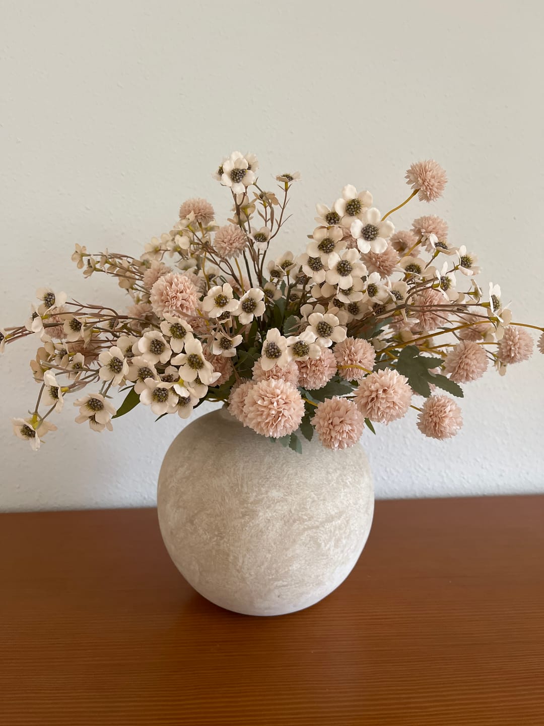 Customer photo review of Wax Arrangement - Crème