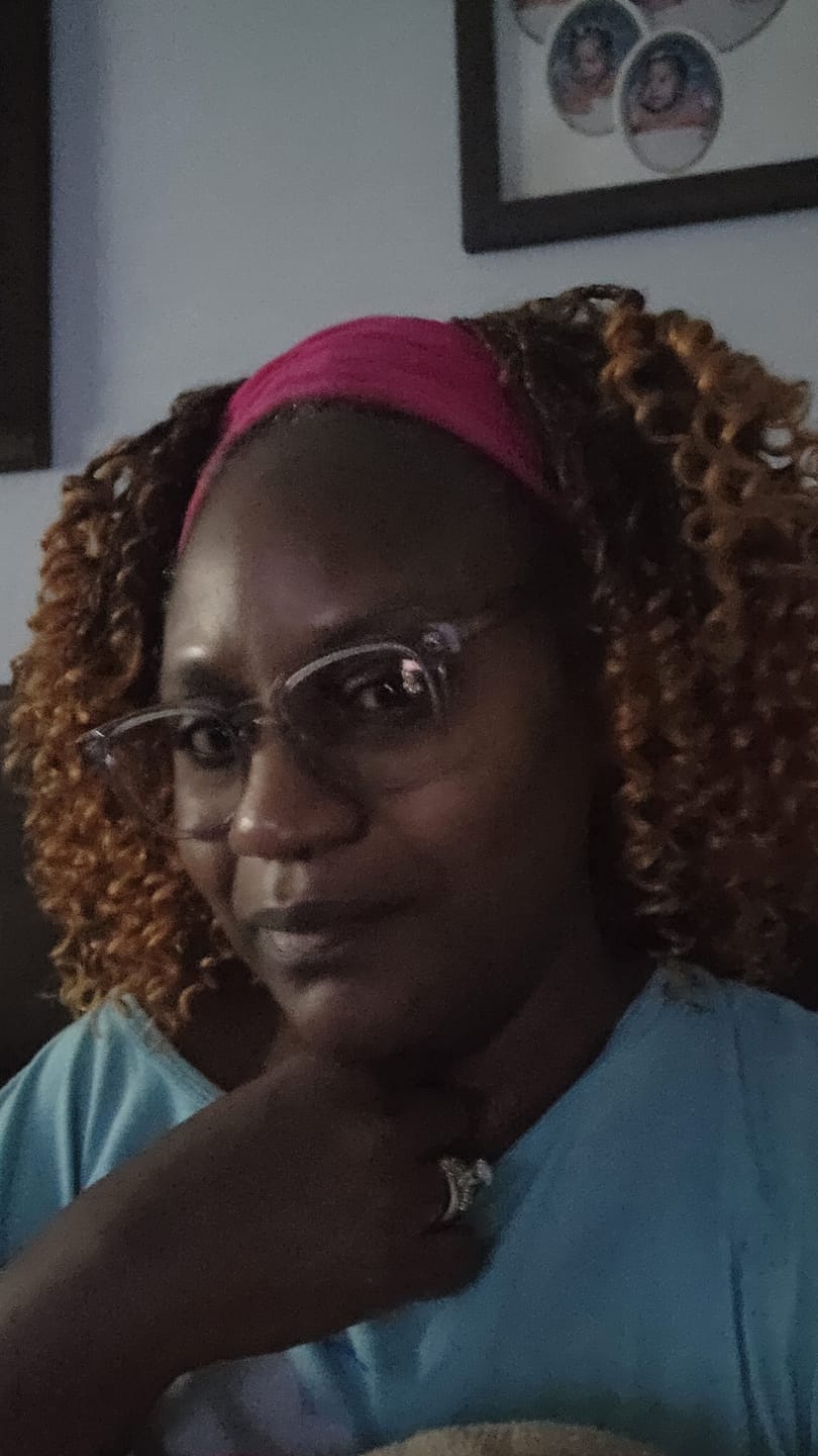 Customer photo review of Zury Sis Loop Crochet Braid 100 Strands One Pack - V11 BOHO CURLY 12/13/14"3X