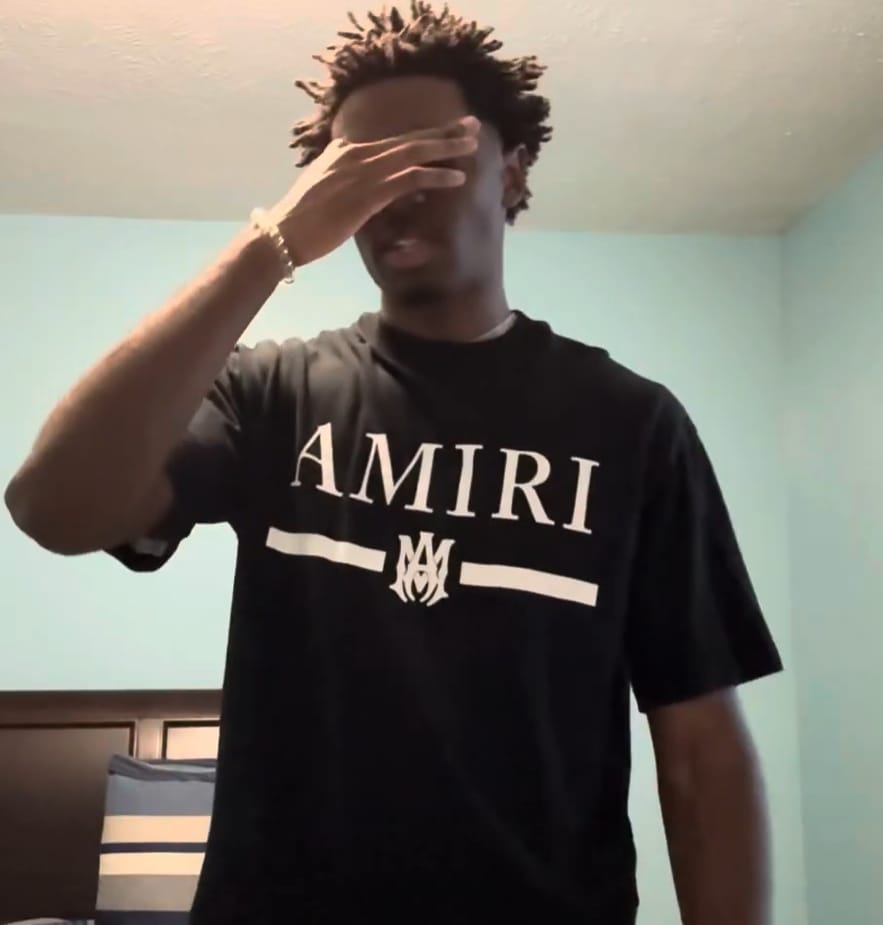 Customer photo review of AMIRI T-Shirt