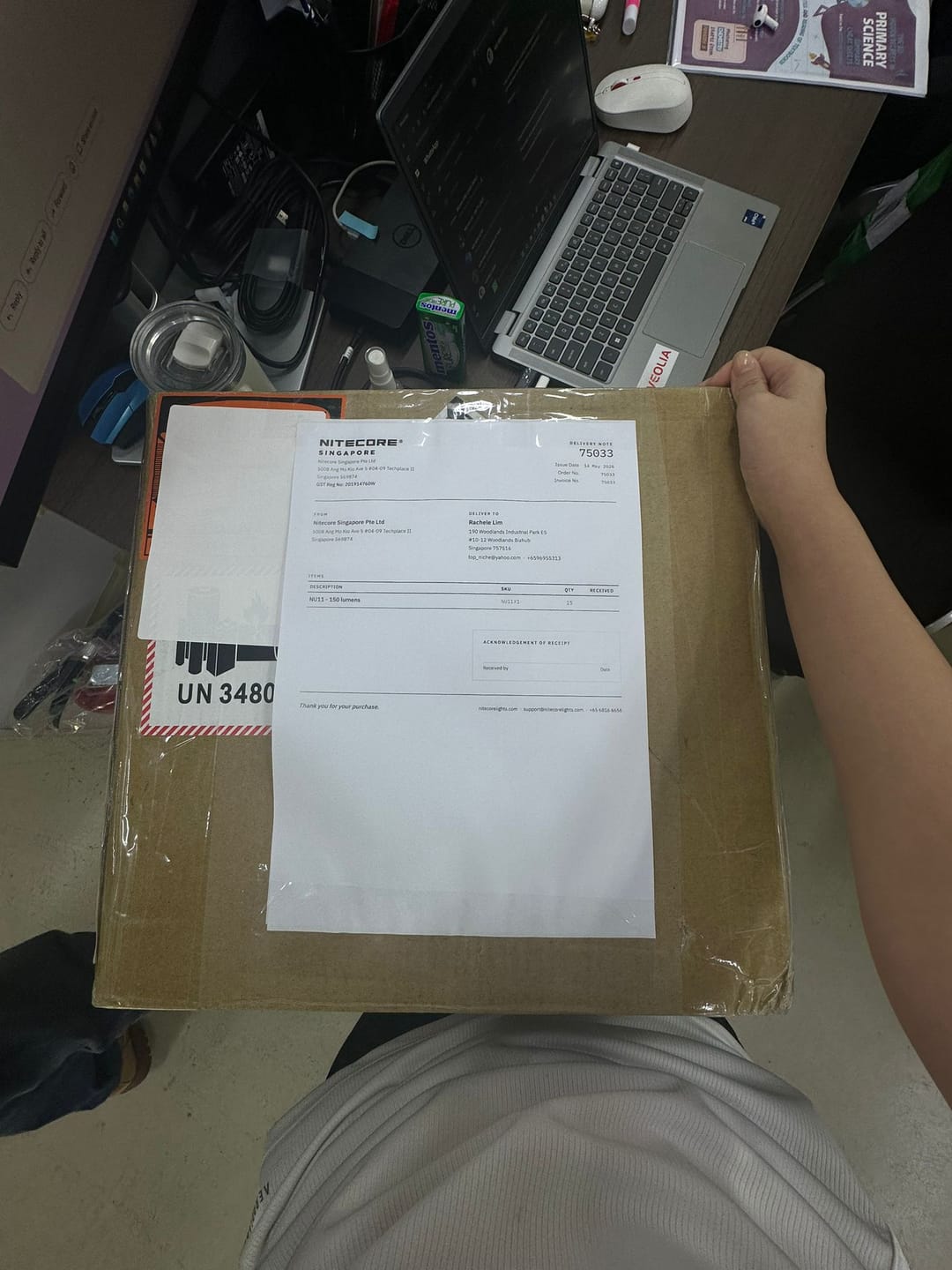 Customer photo review of NU11 - 150 lumens