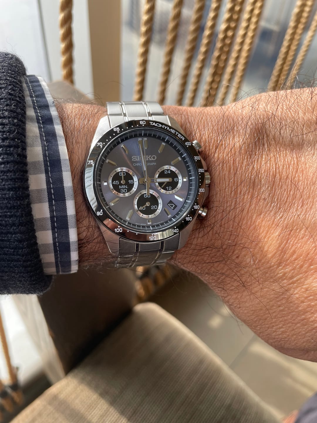 Customer photo review of Reloj Seiko SBTR027 Chronograph Quartz 42,2mm JDM