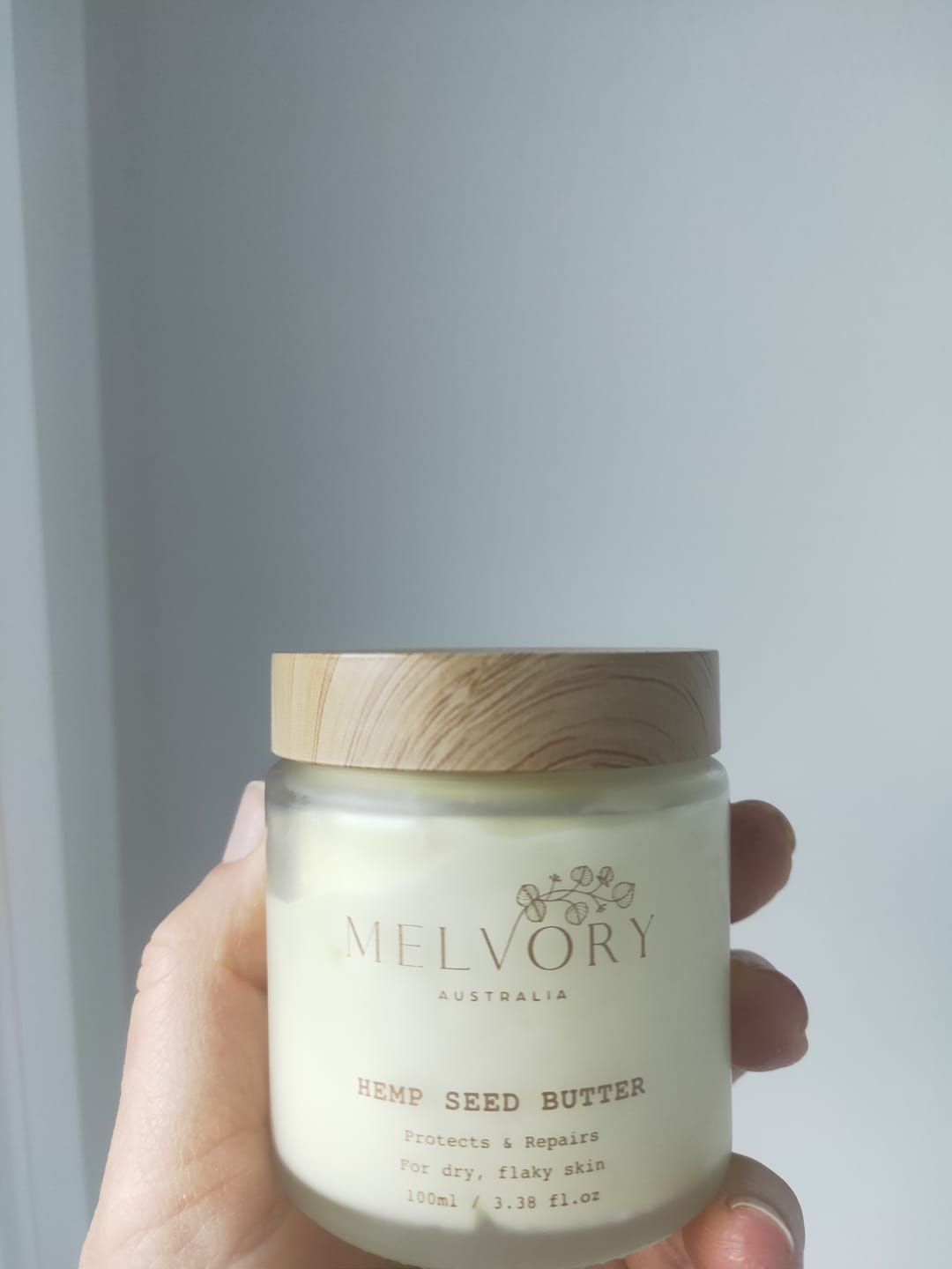 Customer photo review of Hemp Seed Rescue Butter