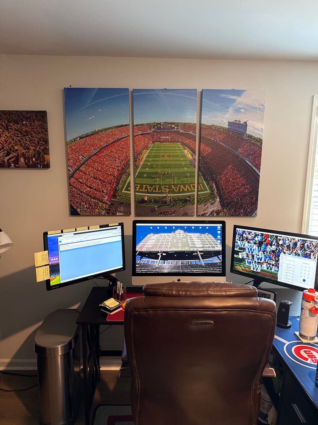 Customer photo review of Iowa State University Cyclones Football Team Print - Ames