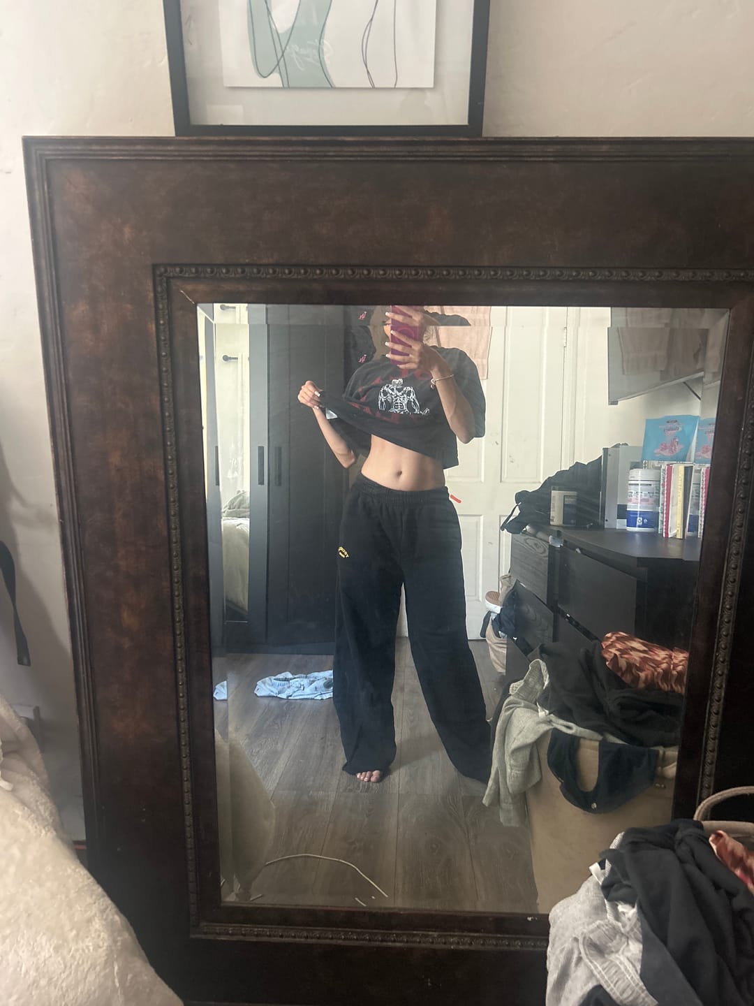 Customer photo review of W2241 - P.E. Rawcut Sweats
