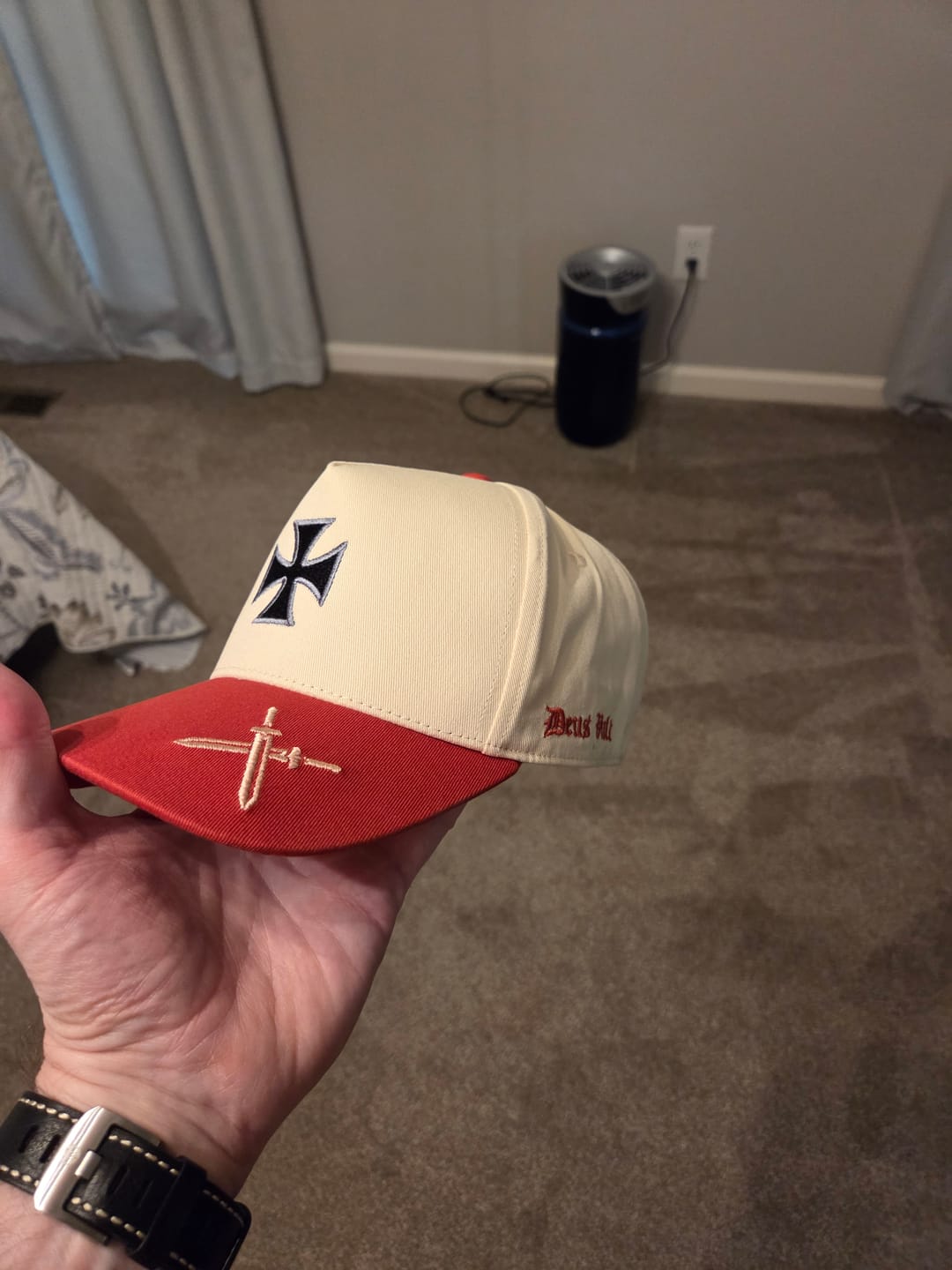 Customer photo review of Crusader Cross Cap