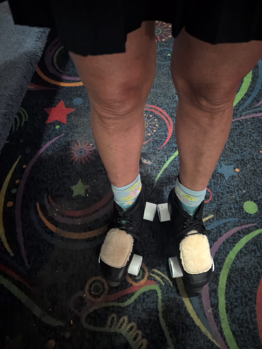 Customer photo review of Spin Roller Skates