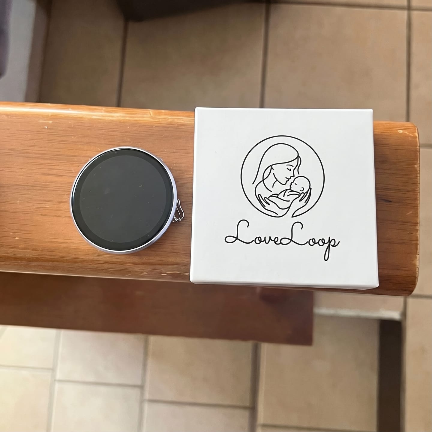 Customer photo review of LoveLoop™ — El primer recuerdo de tu bebé