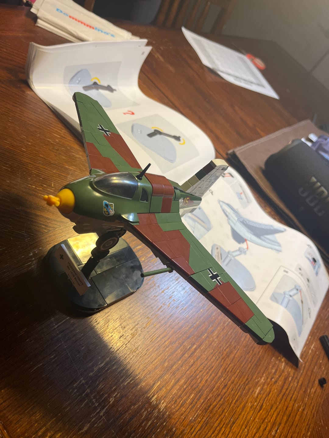 Customer photo review of COBI Messerschmitt Me 163B Komet Jet Fighter: Set #5766