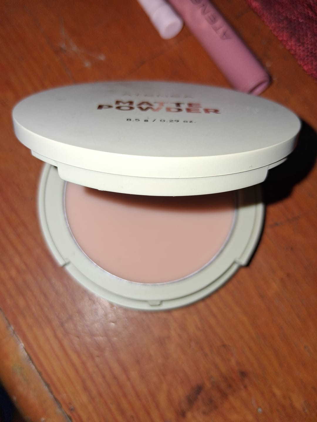 Customer photo review of POLVO EN GEL MATIFICANTE