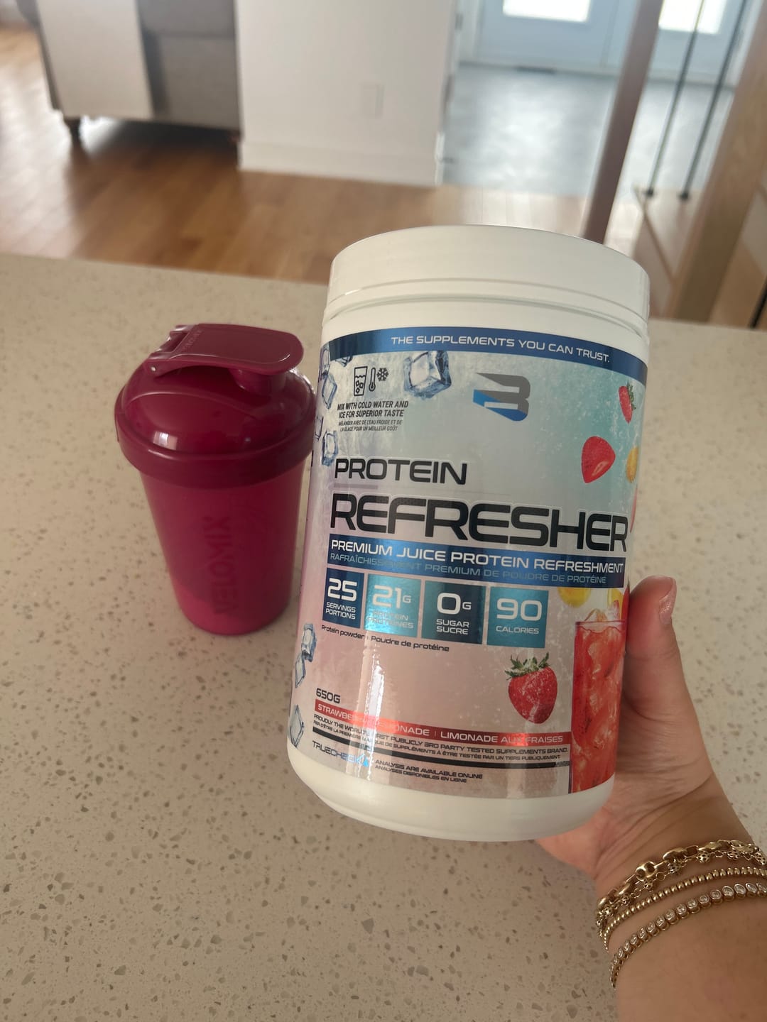 Customer photo review of Believe - Protein Refresher - 665g