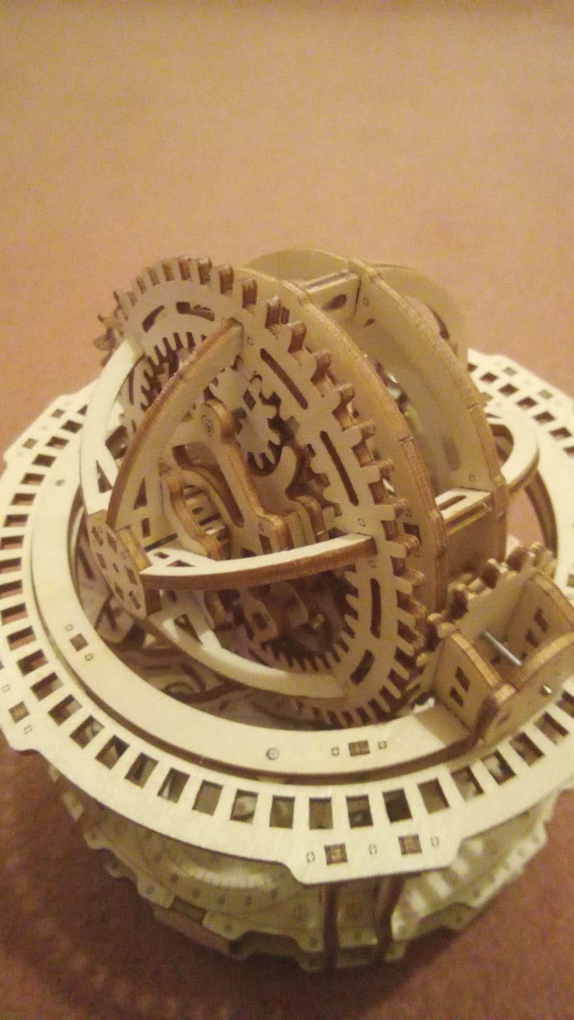 Customer photo review of Rokrgeek Tourbillon Timer 3D Wooden Puzzle