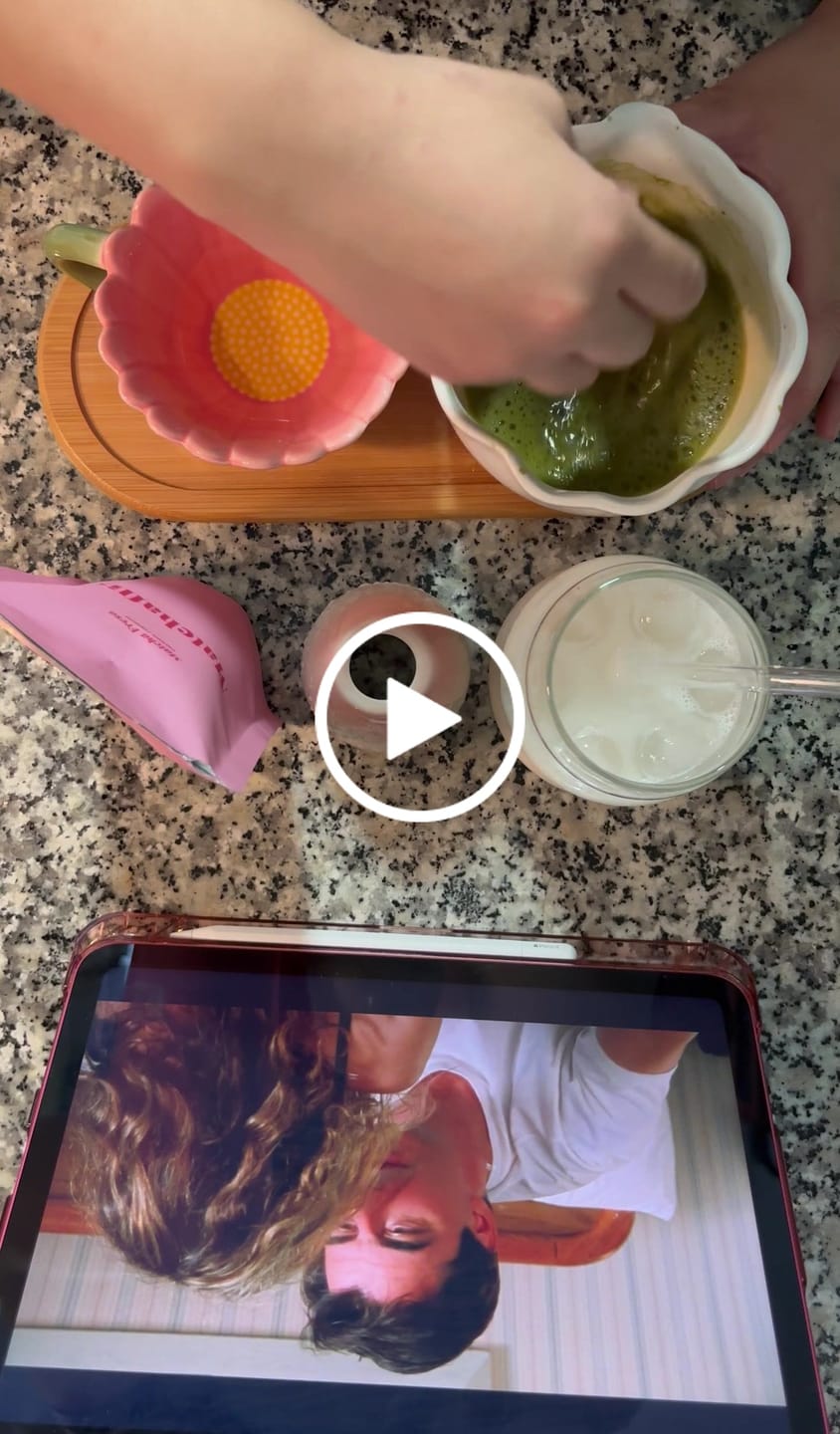 Customer video review of Té Matcha Premium Fresa