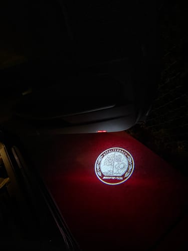 Customer photo review of MERCEDES DOOR LIGHTS