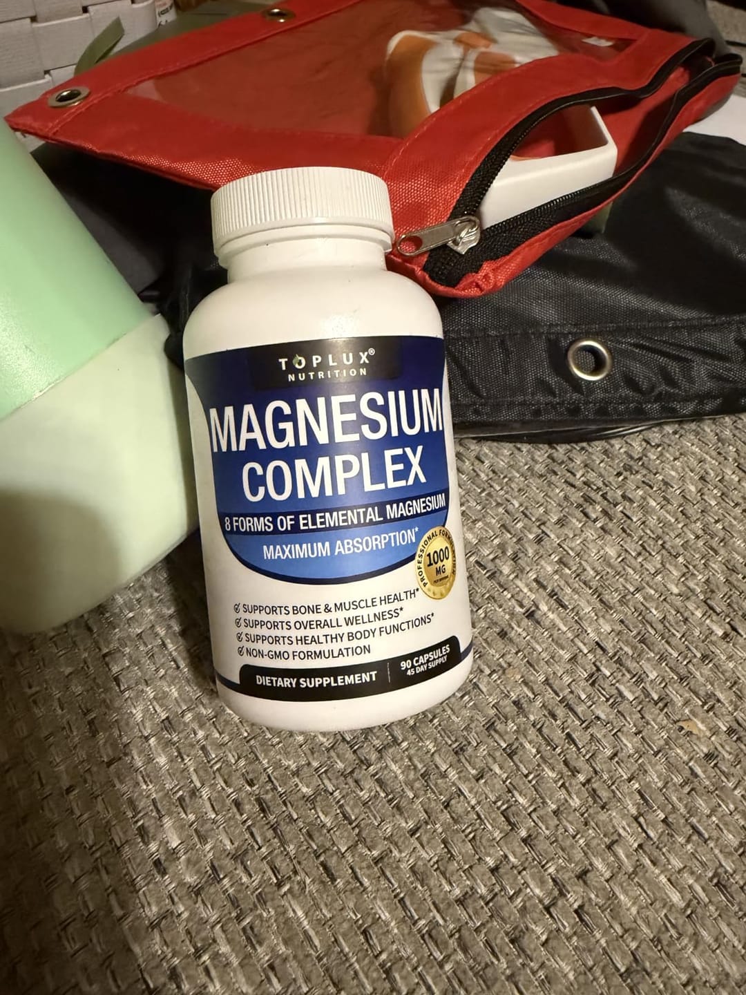 Customer photo review of Magnesio 8 en 1 para apoyar mente clara, descanso y bienestar integral