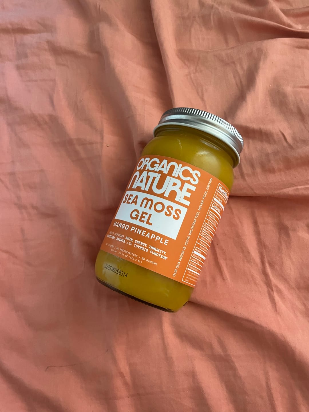 Customer photo review of Sea Moss Gel Jar - Mango Pineapple