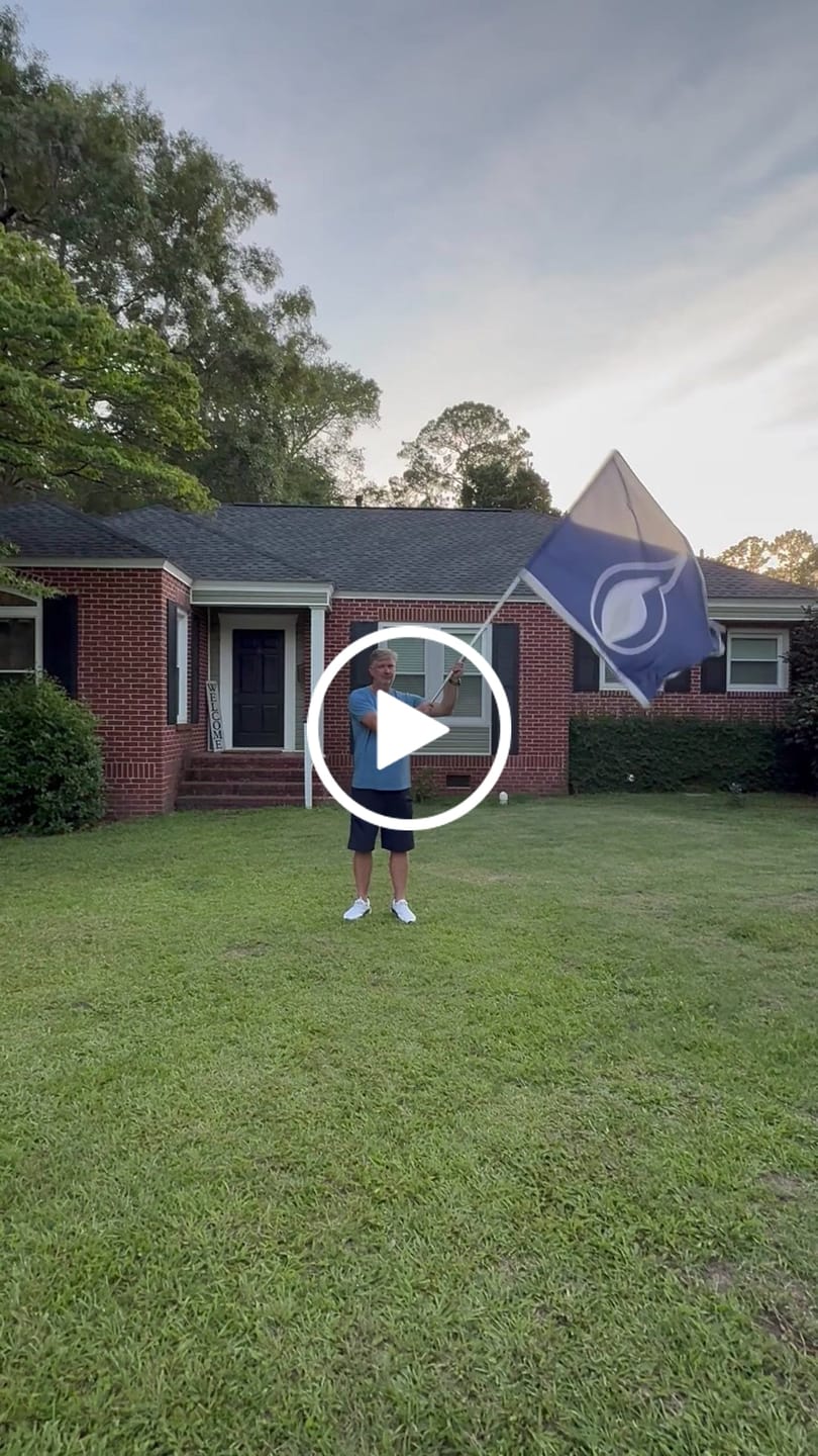 Customer video review of 8' Spirit Flag Pole