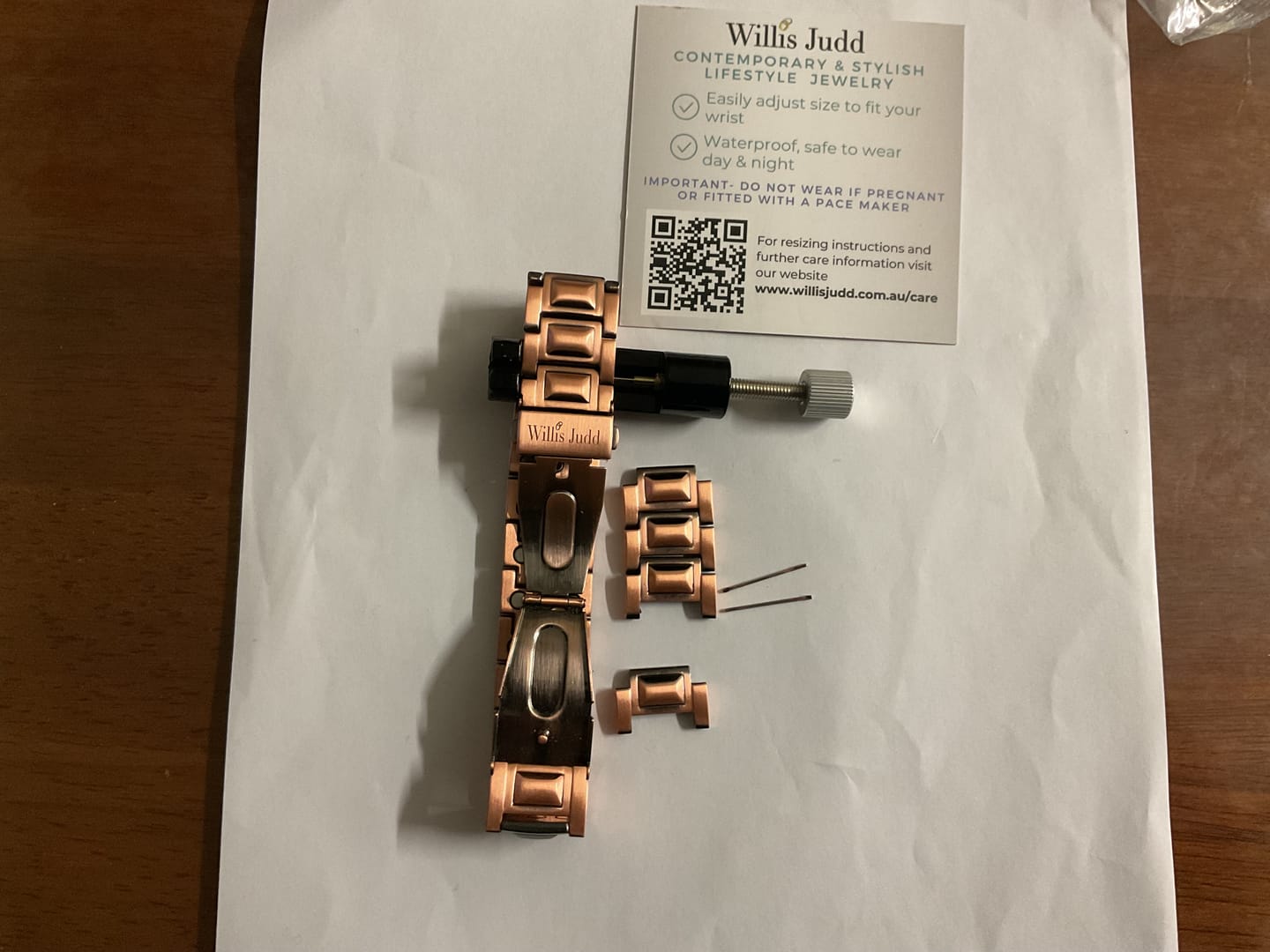Customer photo review of SIZE ADJUSTING TOOL