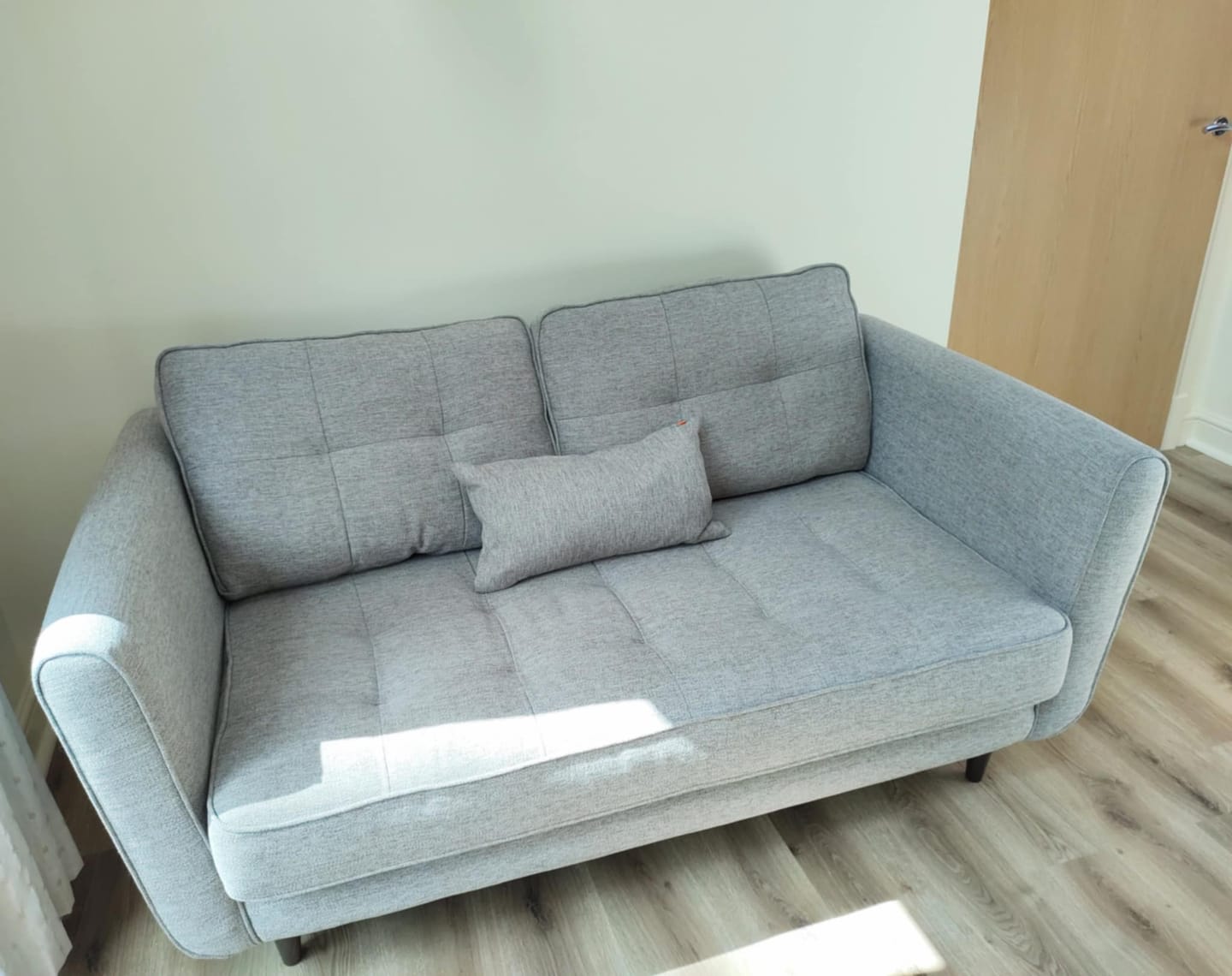 Customer photo review of Holly Small 2 Seater Sofa, Biscuit