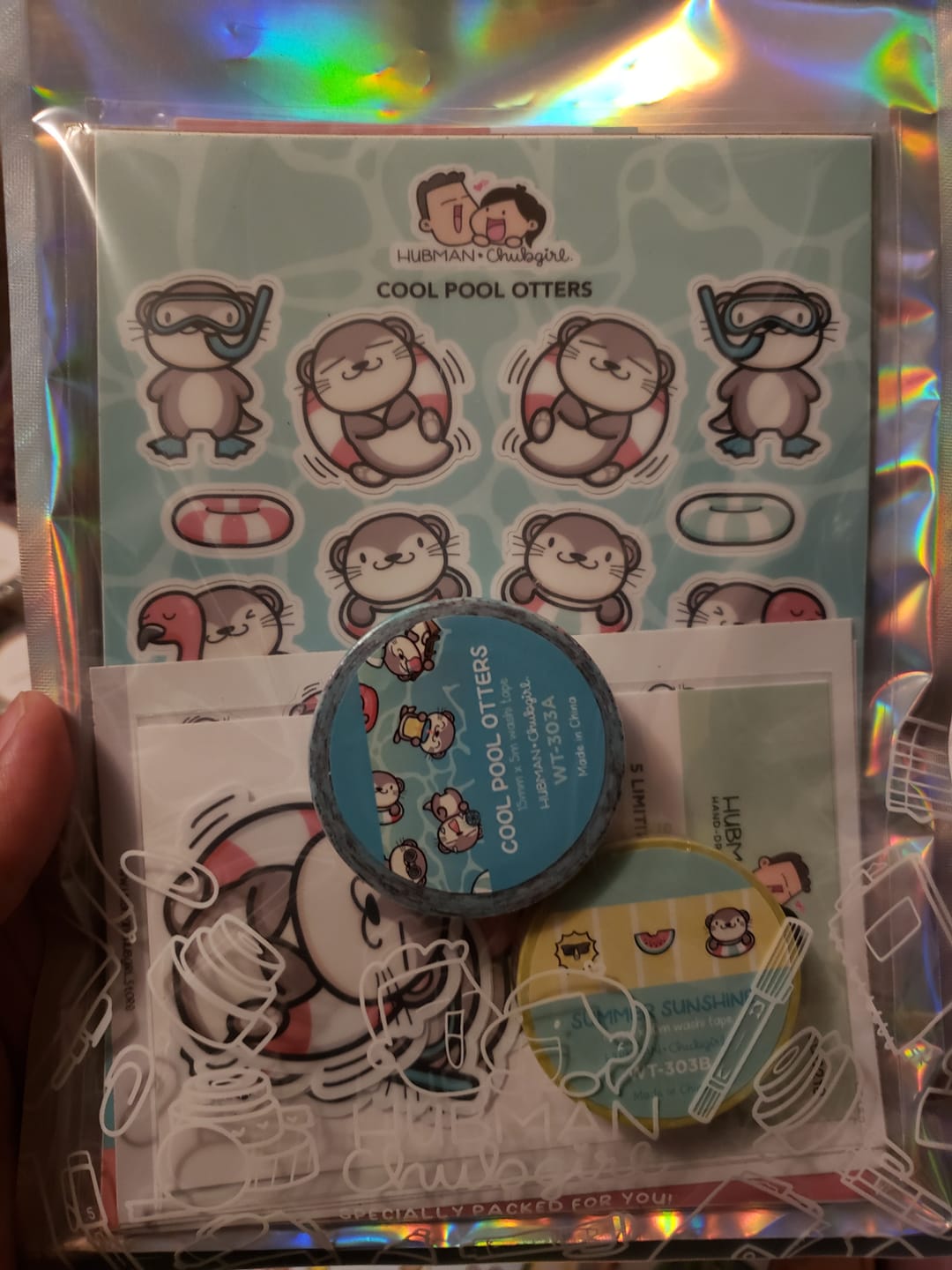 Customer photo review of Summer Otters Bundle