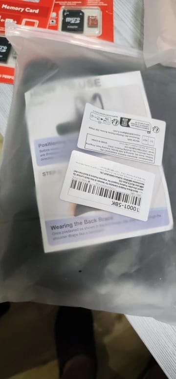 Customer photo review of Corrector De Postura Vitalik.