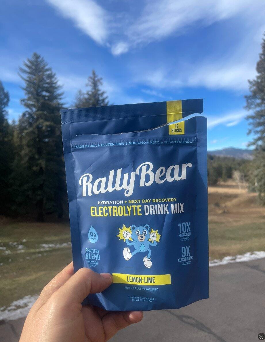 Customer photo review of Rapid Hydration