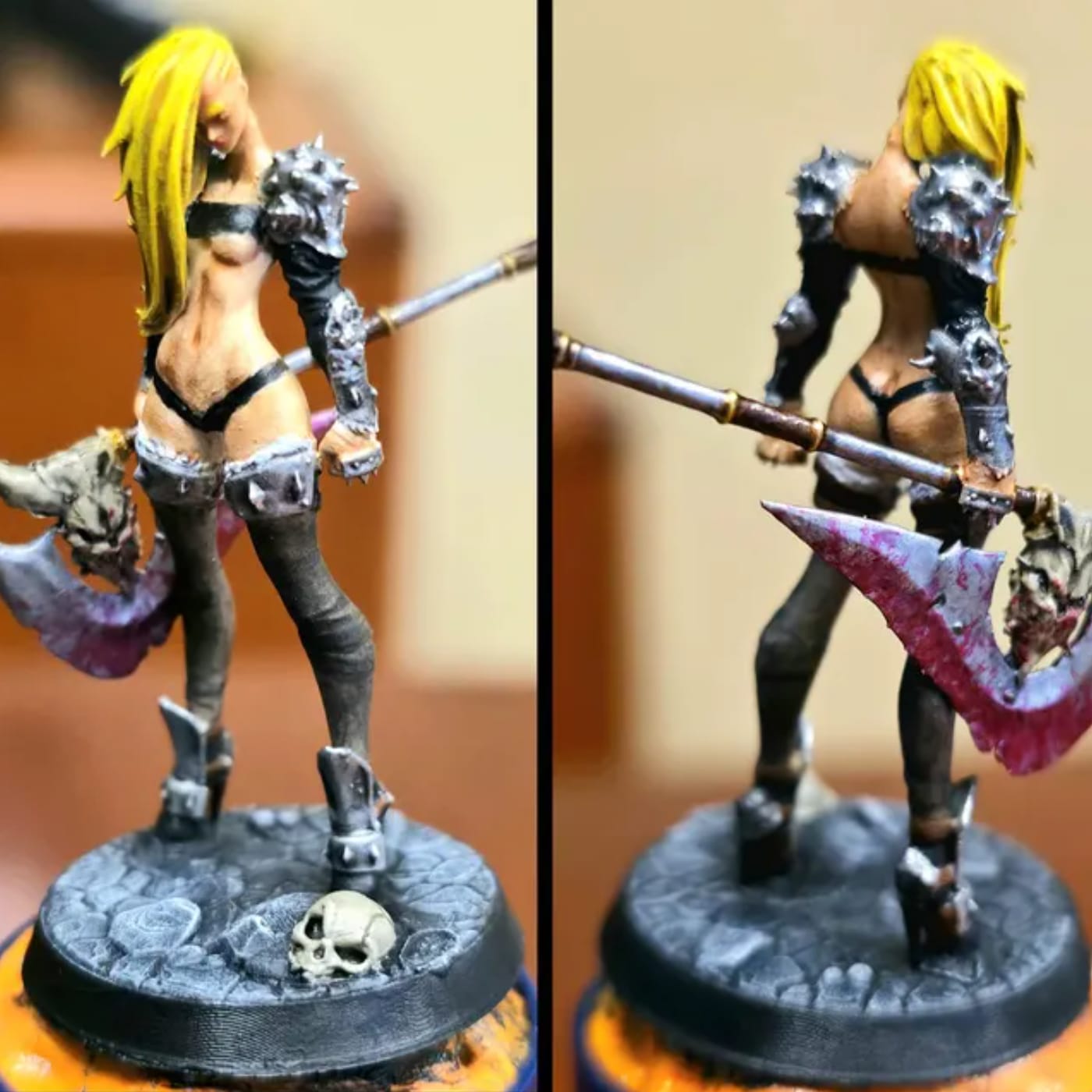 Customer photo review of Female Barbarian Pinup