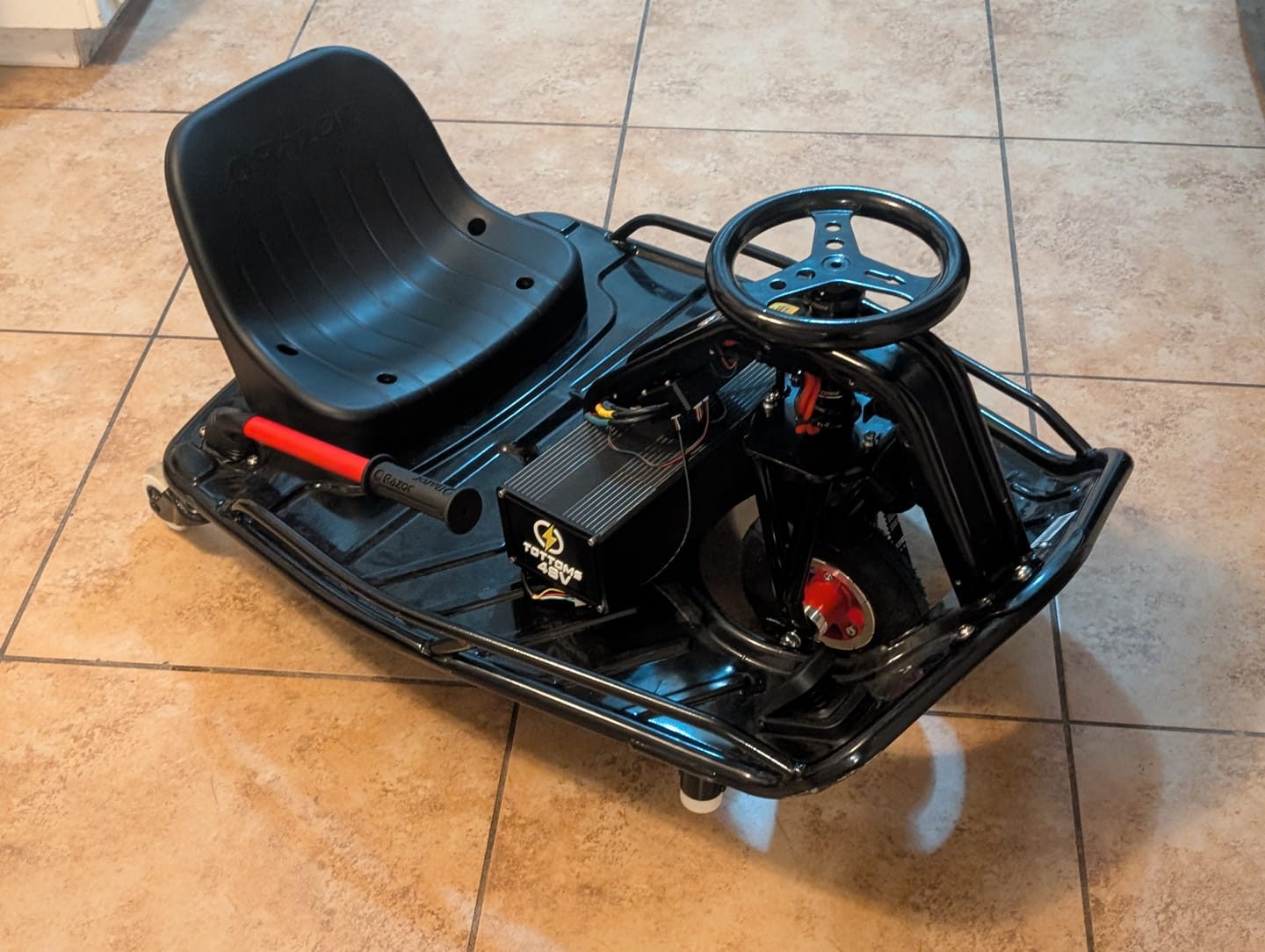 Customer photo review of Tottoms 4000w Belt Drive Street Kit
