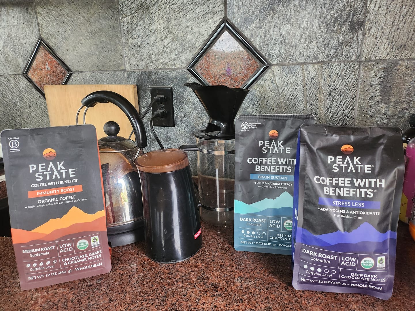 Customer photo review of [FM] STRESS LESS Dark Roast