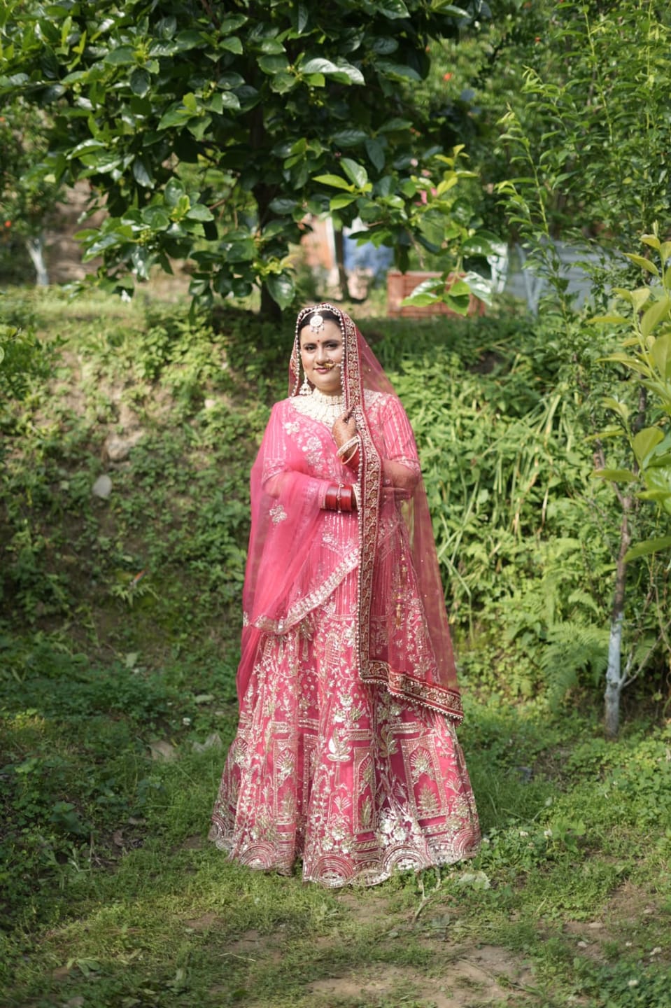 Customer photo review of Engagement Special Viral Soft Net  Coding Sequins Work Lehenga Choli